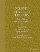 Schott Clarinet Library: Original Pieces Clarinet & Piano additional images 1 1