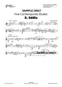 Five Contemporary Etudes For Solo Saxophone (Lopez Real) additional images 1 3