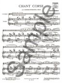Chant Corse For Tenor Saxophone & Piano (Leduc) additional images 1 3