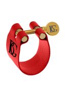 BG LFA9 Flex Fabric Alto Saxophone Ligature Red additional images 1 1