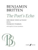The Poets Echo: Vocal & Piano (Faber) additional images 1 1