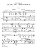 The Poets Echo: Vocal & Piano (Faber) additional images 1 2