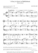 A Boy Is Born In Bethlehem: Vocal Satb & Piano (OUP) additional images 1 2