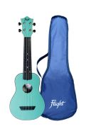 Flight TUS35LB Light Blue ABS Travel Soprano Ukulele additional images 1 1