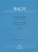Concerto For Harpsichord And Strings In G Minor BWV 1058 Piano Reduction  (Barenreiter) additional images 1 1