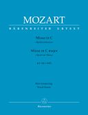 Mass C Major: Sparrow Mass: Kv220 Vocal Score (Barenreiter) additional images 1 1