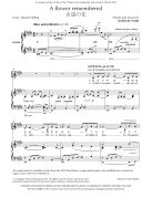 A Flower Remembered For SATB And Piano Or Orchestra (OUP additional images 1 2
