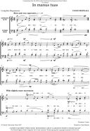 In manus tuas for SATB unaccompanied additional images 1 2