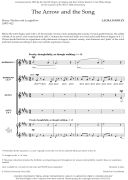 The Arrow And The Song For SSSAAA Unaccompanied (OUP) additional images 1 2