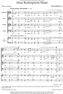 Alma Redemptoris Mater for SATB unaccompanied additional images 1 2