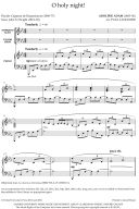 O Holy Night! For SATB And Piano Or Orchestra additional images 1 2