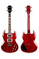 Flight Pioneer Cherry Red Electric Tenor Ukulele additional images 1 2