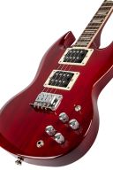 Flight Pioneer Cherry Red Electric Tenor Ukulele additional images 1 3