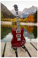Flight Pioneer Cherry Red Electric Tenor Ukulele additional images 3 2