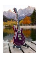 Flight Vanguard Transparent Purple Electric Tenor Ukulele additional images 2 3