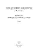 Fantasia On All People That On Earth Do Dwell: Op.109: Organ additional images 1 1