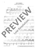 4 Famous Ave Maria (Cherubini Franck Schubert Bach/Gounod) Vocal & Piano additional images 1 2