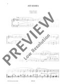 4 Famous Ave Maria (Cherubini Franck Schubert Bach/Gounod) Vocal & Piano additional images 2 1