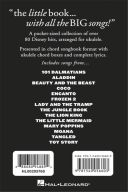Little Black Disney Songbook For Ukulele additional images 1 2