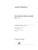 Six Little Piano Pieces Op.19  Piano (Henle) additional images 1 2