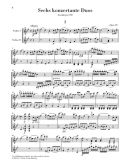 Six Duets For 2 Violins Op. 23 For 2 Violins (Henle) additional images 1 2