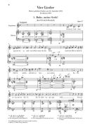 Four Songs Op.27 Voice & Piano (Henle) additional images 1 3