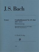 Harpsichord Concerto No.2 In E Major: Bwv1053 Piano  (Henle HN1381) additional images 1 1