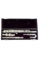 Trevor James 10XP Flute Outfit Curved & Straight Heads. CS 925 Silver Lip Plate And Riser additional images 1 2