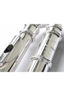 Trevor James 10XP Flute Outfit Curved & Straight Heads. CS 925 Silver Lip Plate And Riser additional images 2 3