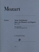 9 Variations On A Minuet By Duport Kv573: Piano (Henle) additional images 1 1