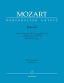 Requiem KV626 Vocal Score: Vocal Score (Barenreiter) additional images 1 1