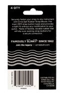 Ernie Ball Strap Block 4 Pack Grey additional images 1 2