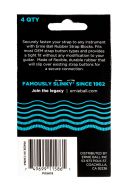Ernie Ball Strap Block 4 Pack Blue additional images 1 2
