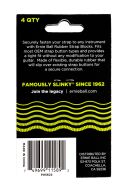 Ernie Ball Strap Block 4 Pack Green additional images 1 2