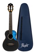 Flight Iris Black Concert Ukulele additional images 1 1