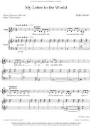 My Letter to the World for SATB and piano additional images 1 2