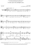It Came Upon The Midnight Clear For Tenor Solo And SATB (with Divisions) Unaccompanied additional images 1 2