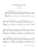 Trois Romances Sans Paroles For Piano Op.17/52  (Barenreiter) additional images 1 2