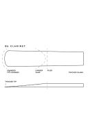 D'Addario Organic Reserve Classic Bb Clarinet Reeds (10 Pack) additional images 4 2