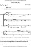 Take This Gift for SSA, piano, and hand drum additional images 1 2