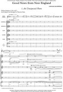 Good News From New England For SSATB And Solo Violin additional images 1 3