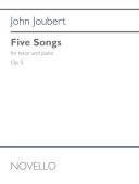 Five Songs Tenor And Piano (Novello) additional images 1 1
