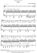 Echo for soprano and piano Score additional images 1 2