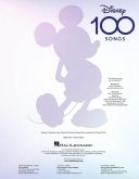 Disney 100 Songs: Top Line Chords And Lyrics  (Hardcover) additional images 1 2