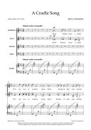 A Cradle Song For SAATBB & Piano (OUP) additional images 1 2