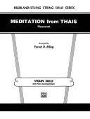 Meditation From Thais: Violin And Piano (Alfred) additional images 1 1