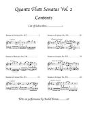 Quantz Flute Sonatas Vol 2 Flute & Piano  (Uppernote) additional images 1 2