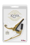 Kyser Quick Change Capo For 6 String Acoustic Guitars - Gold additional images 1 3