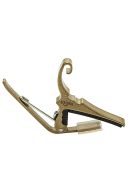 Kyser Quick Change Capo For 6 String Acoustic Guitars - Gold additional images 2 1