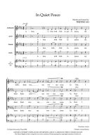 In Quiet Peace for SATB unaccompanied additional images 1 2
